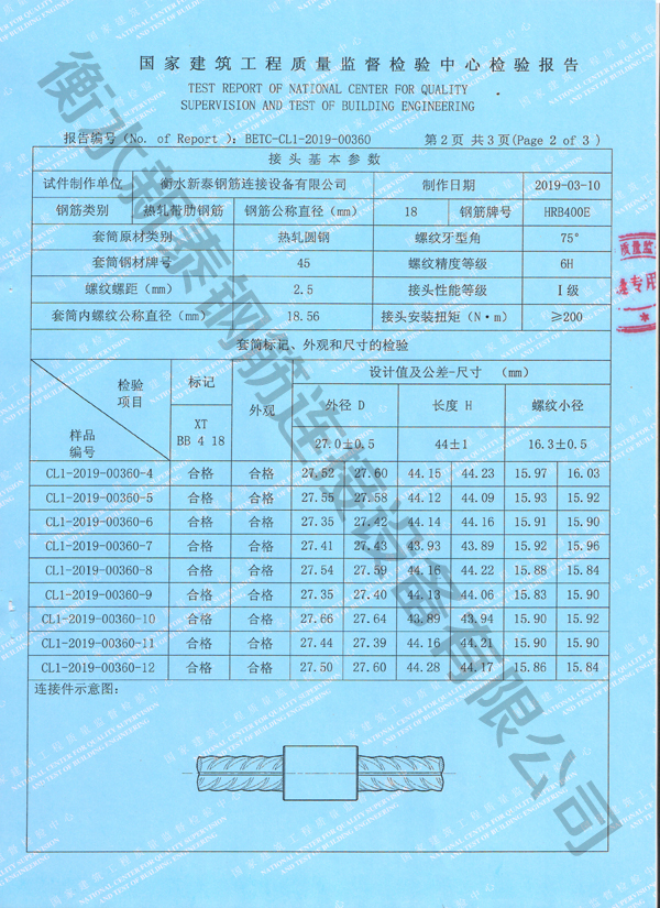 海口检验报告