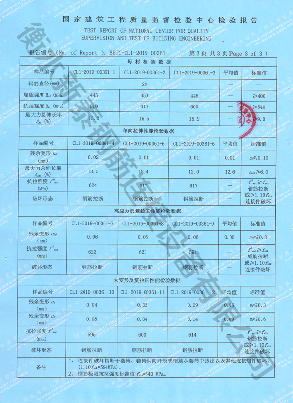 浙江检验报告