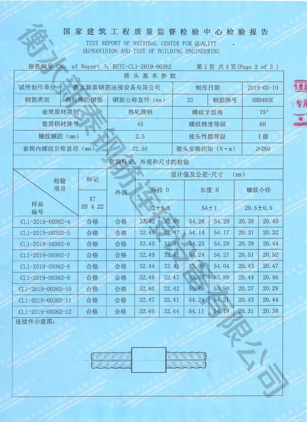 天水检验报告